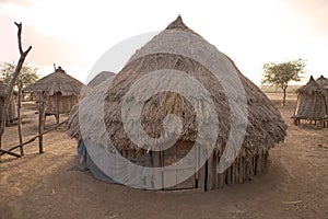 African hut