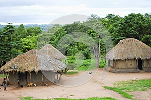 African Huts - Zambia