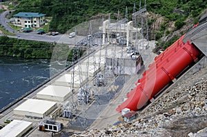 African hydroelectric power station