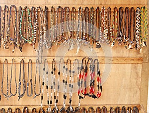 African Jewelry Display