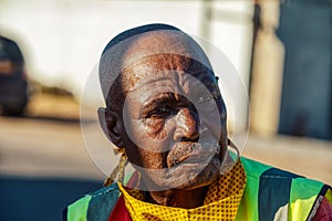 African man portrait