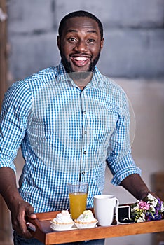 African man preparing for marriage proposal