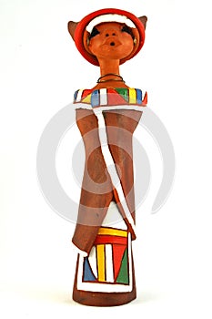 African Ndebele doll