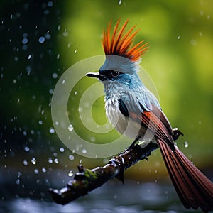 African Paradise Flycatcher