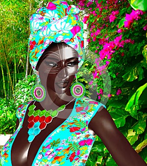 African Queen, Fashion Beauty.