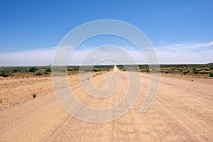 African road, Namibia