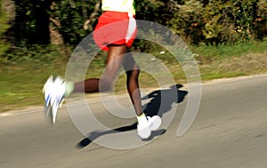 African Runner legs