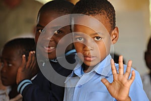 African School children