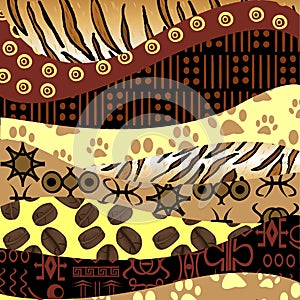 African style background