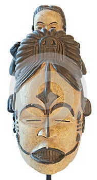 African traditional sculpture of maternity symbol