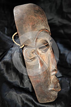 African Tribal Mask - Lega Tribe photo