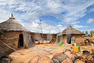 African village