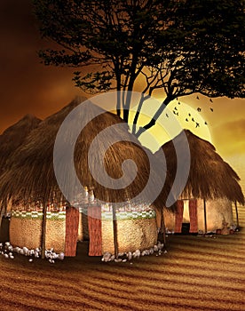 African village photo