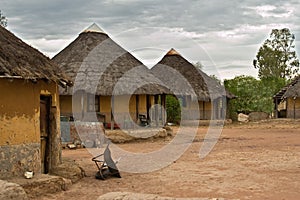 African village