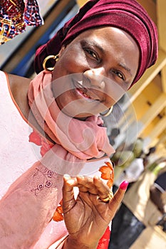 African voter Senegal 2012