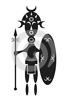 African warrior
