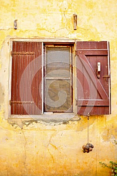 African window with Korabani hanging photo