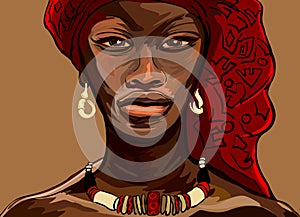 African woman