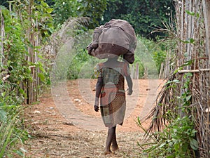 African woman photo