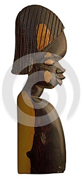 African wood sculpture