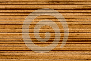 African Zebrano wood texture on macro. photo