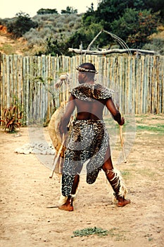 African Zulu man