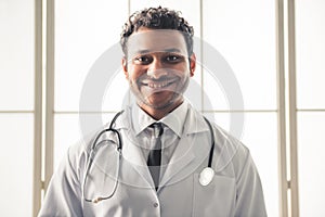 Afro American doctor