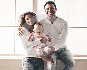 Afro American family photo