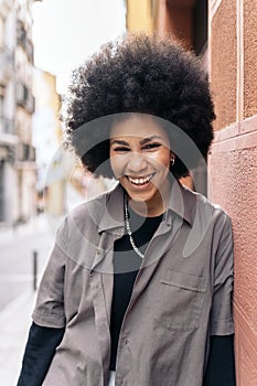 Afro Girl Portrait