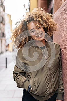 Afro Girl Portrait