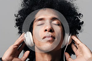 Afro music headphones