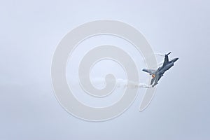 Afterburner on a F-16