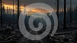 aftermath fire ashes