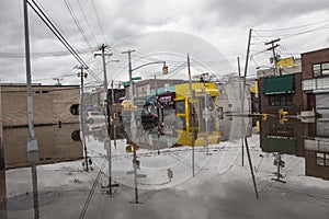 Aftermath hurricane Sandy