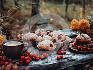 In the afternoon hours, enjoying a picnic outdoors and savoring delicious desserts