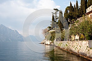 Afternoon on Lake Garda in Italy