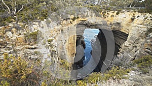 Afternoon shot of tasman arch at eaglehawk neck