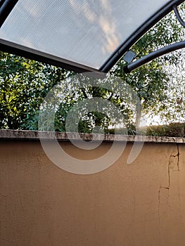 'Afternoon Sunlight Over a Minimalist Wall'