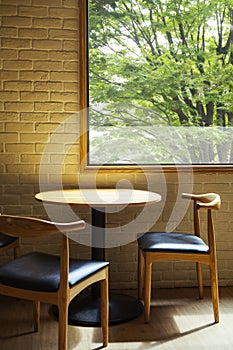 Afternoon, sunlight, window, coffee table, coffee hous