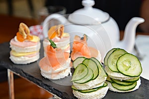 Afternoon tea - savoury photo