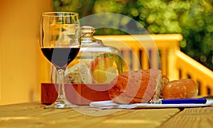 Afternoon Wine and Cheese