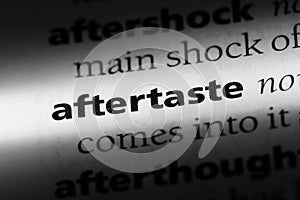 aftertaste