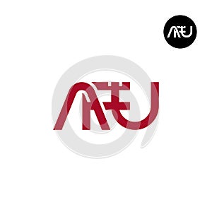 AFU Logo Letter Monogram Design