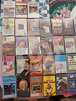 Again some Old cassette tapes mainly rock..