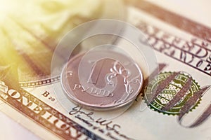 Against the background of the collapse of the oil price, the ruble exchange rate on the international currency market Forex falls