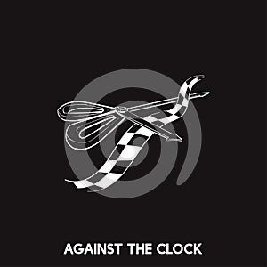 Against the clock idiom