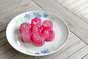 Agar agar Jelly dessert