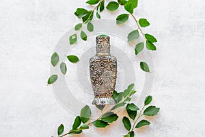 Agar wood tree with arabian oud oil perfume