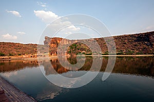 Agastya kunda at badami karnataka india