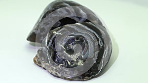 Agate, agate geode is a non-uniformly used term from geology, mineralogy
